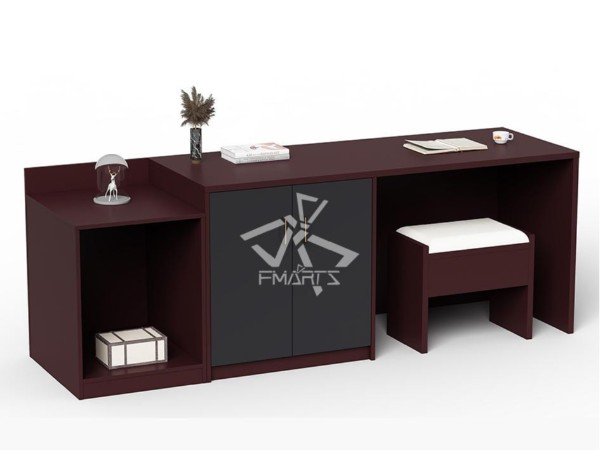 電腦臺(tái)+凳子+行李柜 電腦臺(tái)+凳子+行李柜